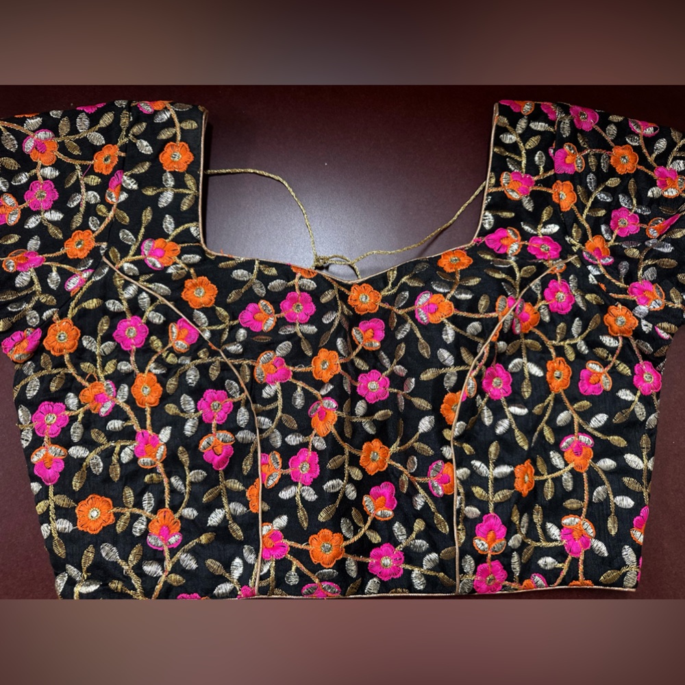 Chandrakala Women's Party Wear Bollywood Indian Style Saree Blouse Padded - Picture 6 of 9